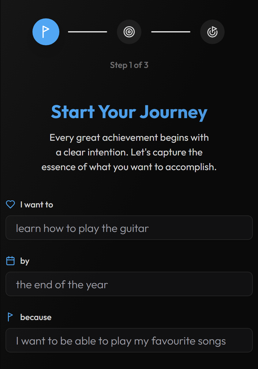 Holiday milestones