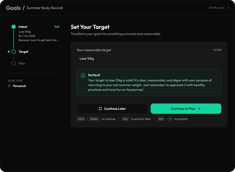 Target — dark mode